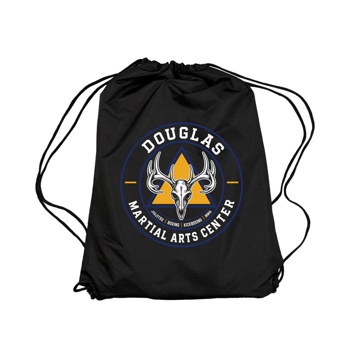 Douglas Martial Arts Center Drawstring Bags #8251 A