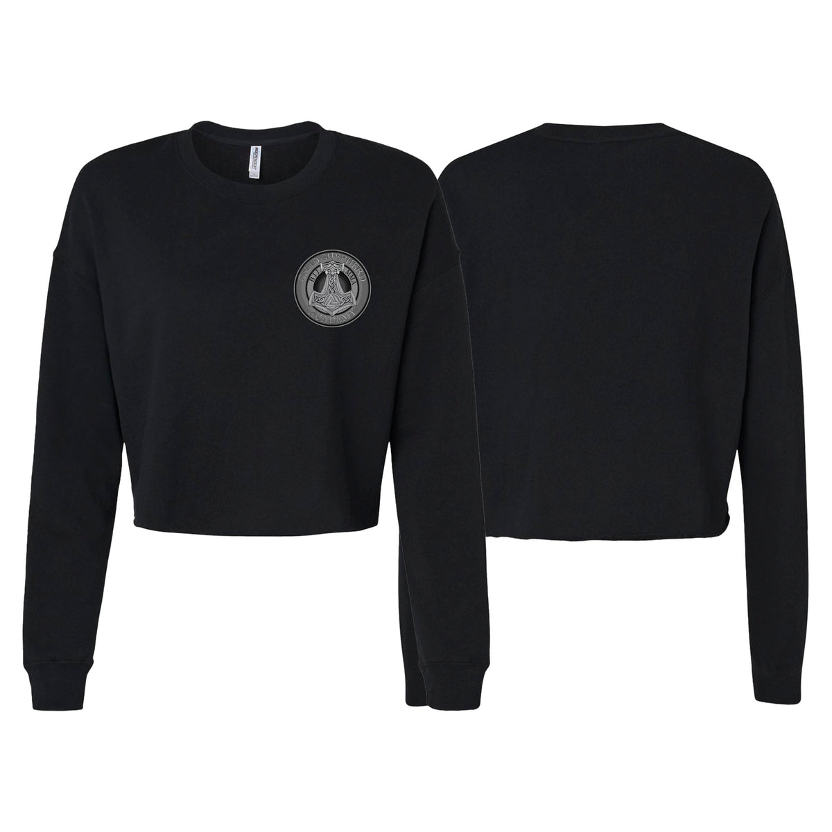Chad Shepherd Women's Cropped Crewneck Sweatshirt #8060 C