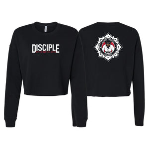 Disciple MMA Women's Cropped Crewneck Sweatshirt #8181 D