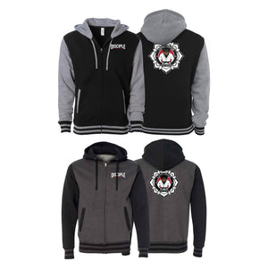 Disciple MMA Varsity Zip-Up Hoodies #8181 E