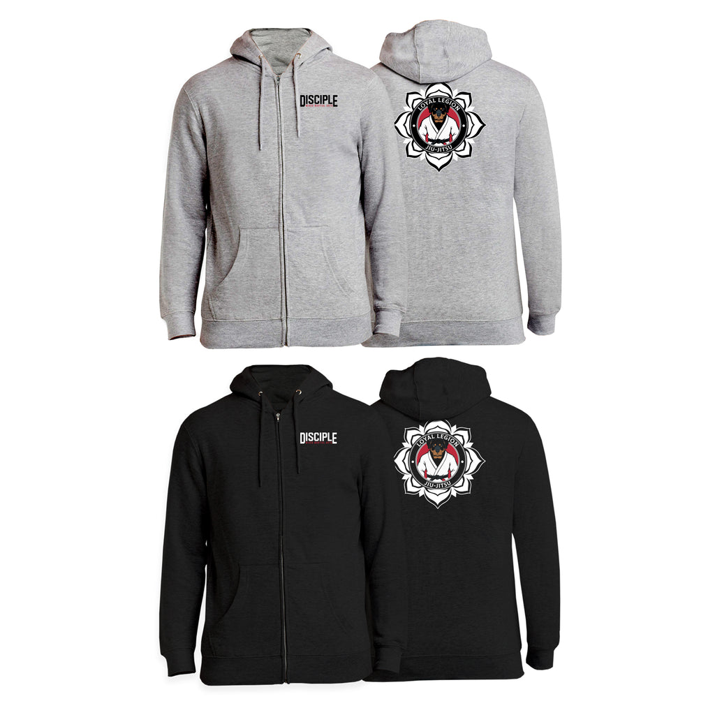 Disciple MMA Zip-Up Hoodies #8181 E