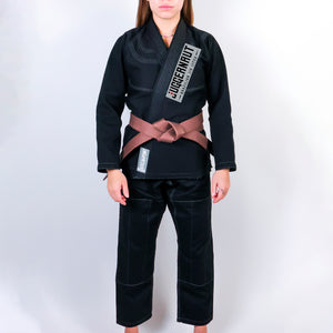 Juggernaut BJJ Academy Women's Gi - Black #1561 A