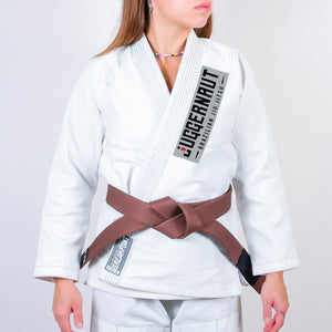 Juggernaut BJJ Academy Women's Gi - White #1561 A
