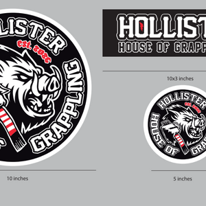 Hollister House of Grappling Loose Patch Set #1583 A