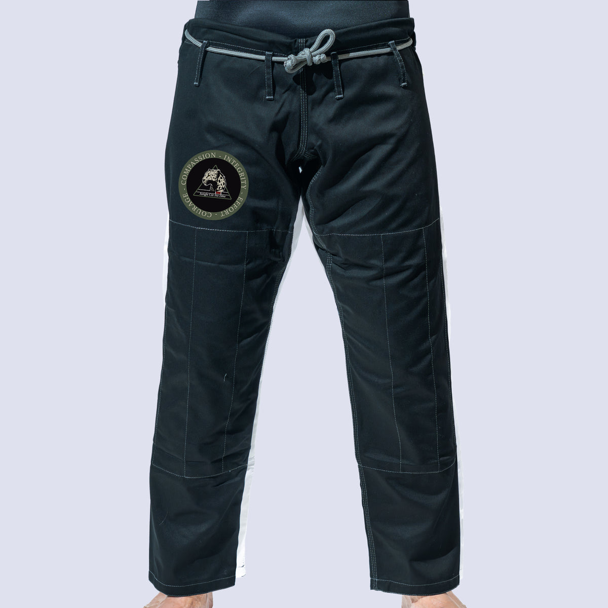 Jungle Cat Jiu Jitsu Academy Women's Gi - Black #1603 A