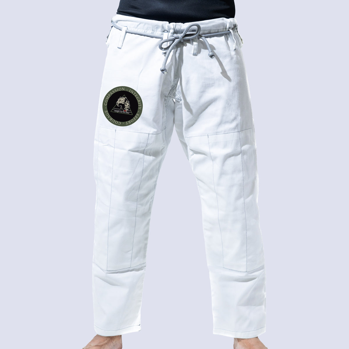 Jungle Cat Jiu Jitsu Academy Women's Gi - White #1603 A