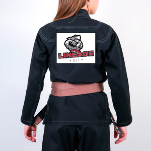 Lineage BJJ Academy Women's Gi - Black #1605 B