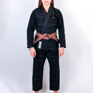 The Forge Academy Women's Gi - Black #1614 A