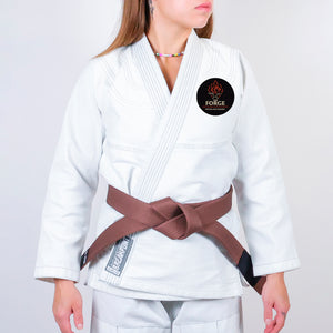 The Forge Academy Women's Gi - White #1614 A