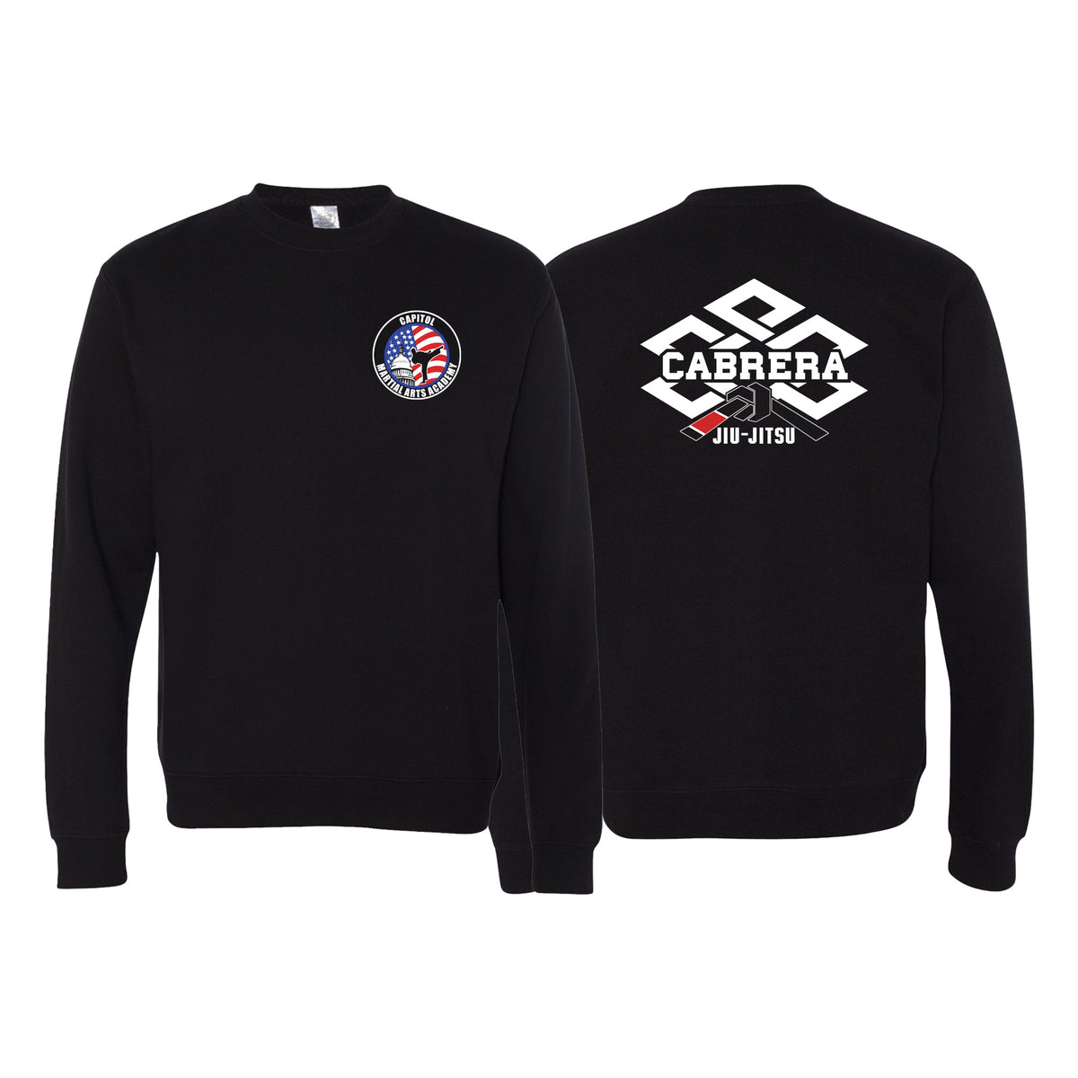 Capitol Martial Arts Academy Crewneck Sweatshirt #8256 A