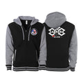 Capitol Martial Arts Academy Varsity Zip-Up Hoodies #8256 A