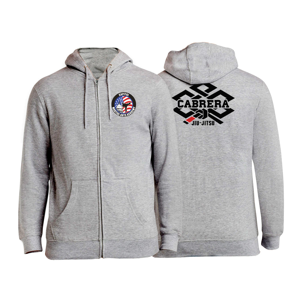 Capitol Martial Arts Academy Zip-Up Hoodies #8256 A