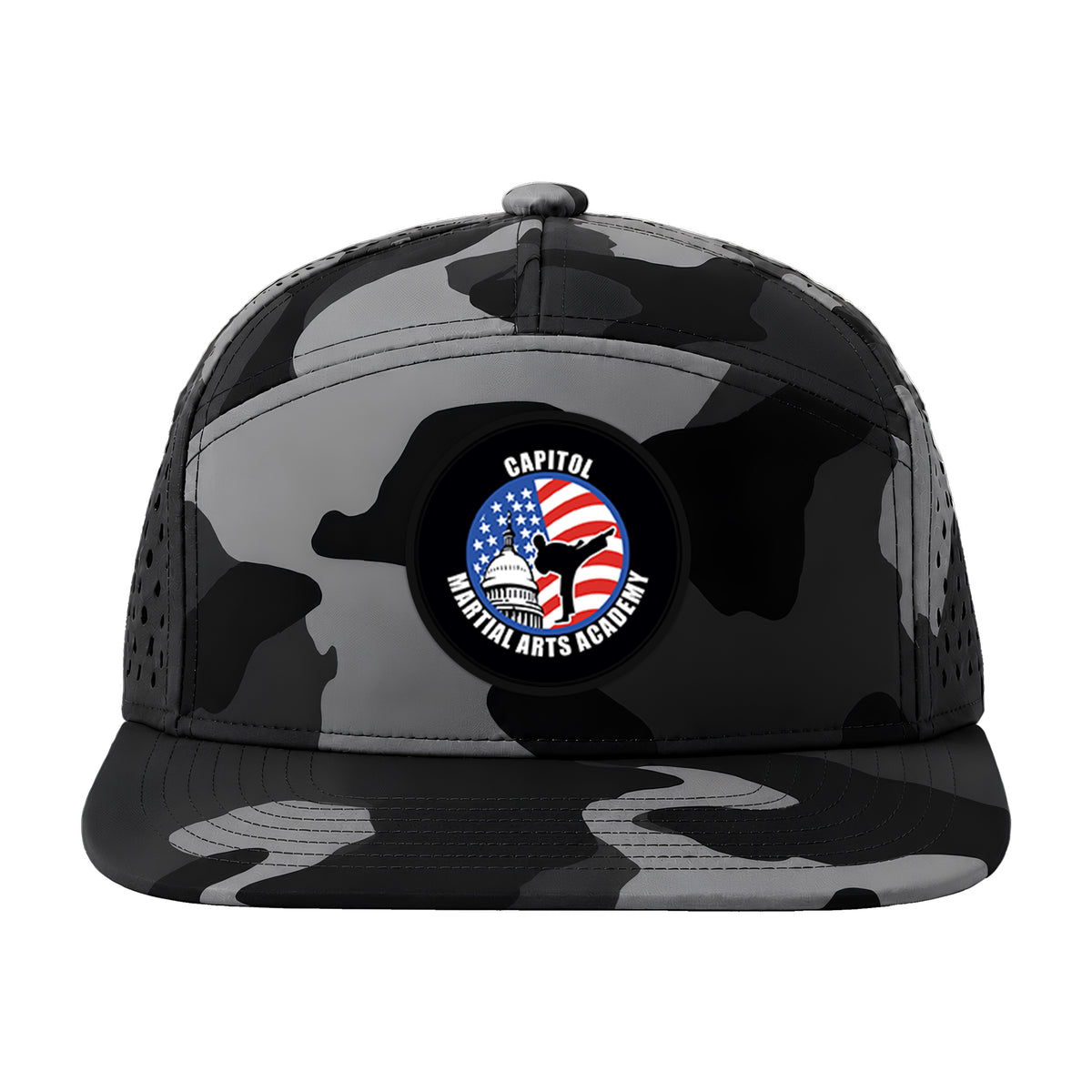 Capitol Martial Arts Academy Perforated Hats #8256 A