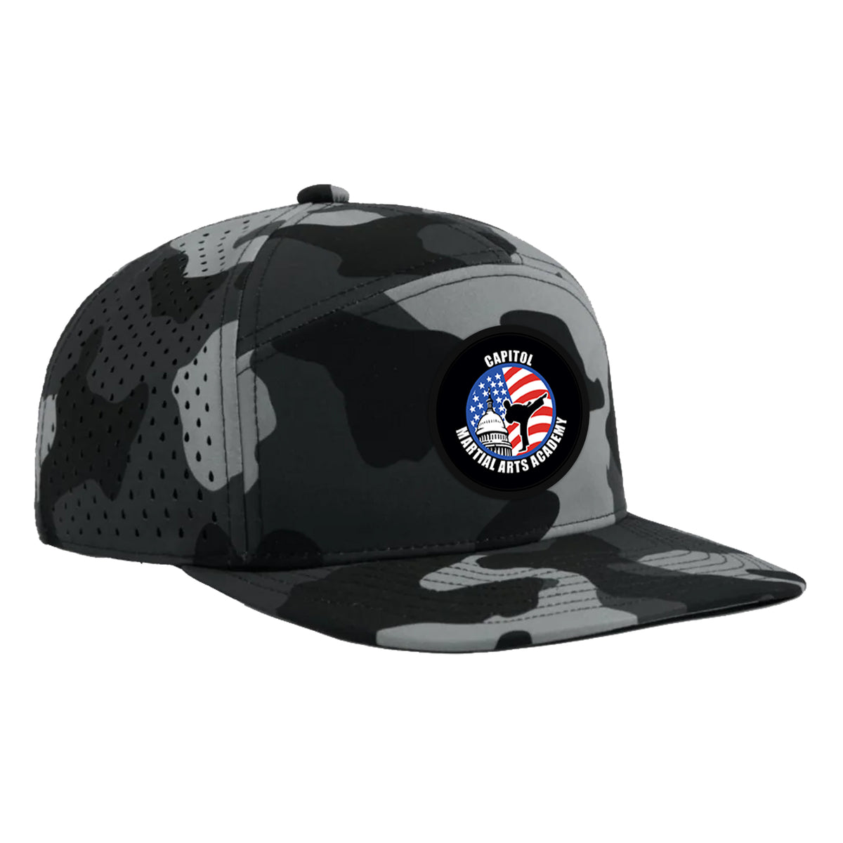 Capitol Martial Arts Academy Perforated Hats #8256 A