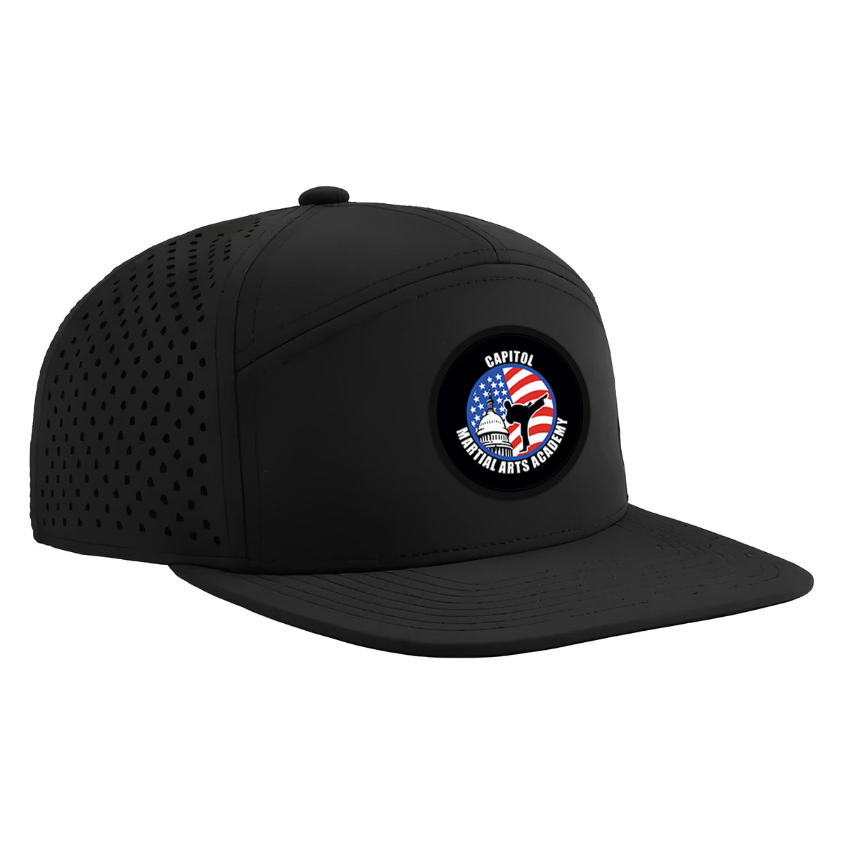Capitol Martial Arts Academy Perforated Hats #8256 A