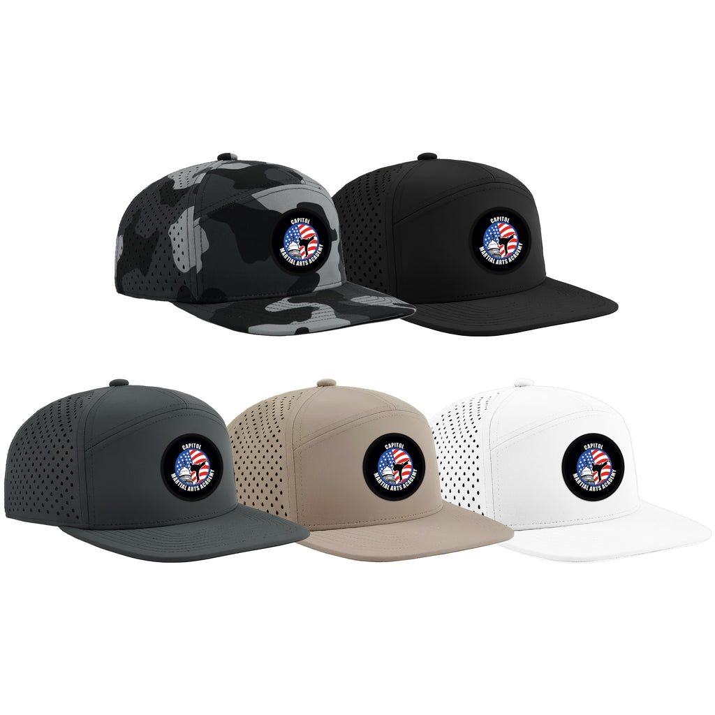 Capitol Martial Arts Academy Perforated Hats #8256 A