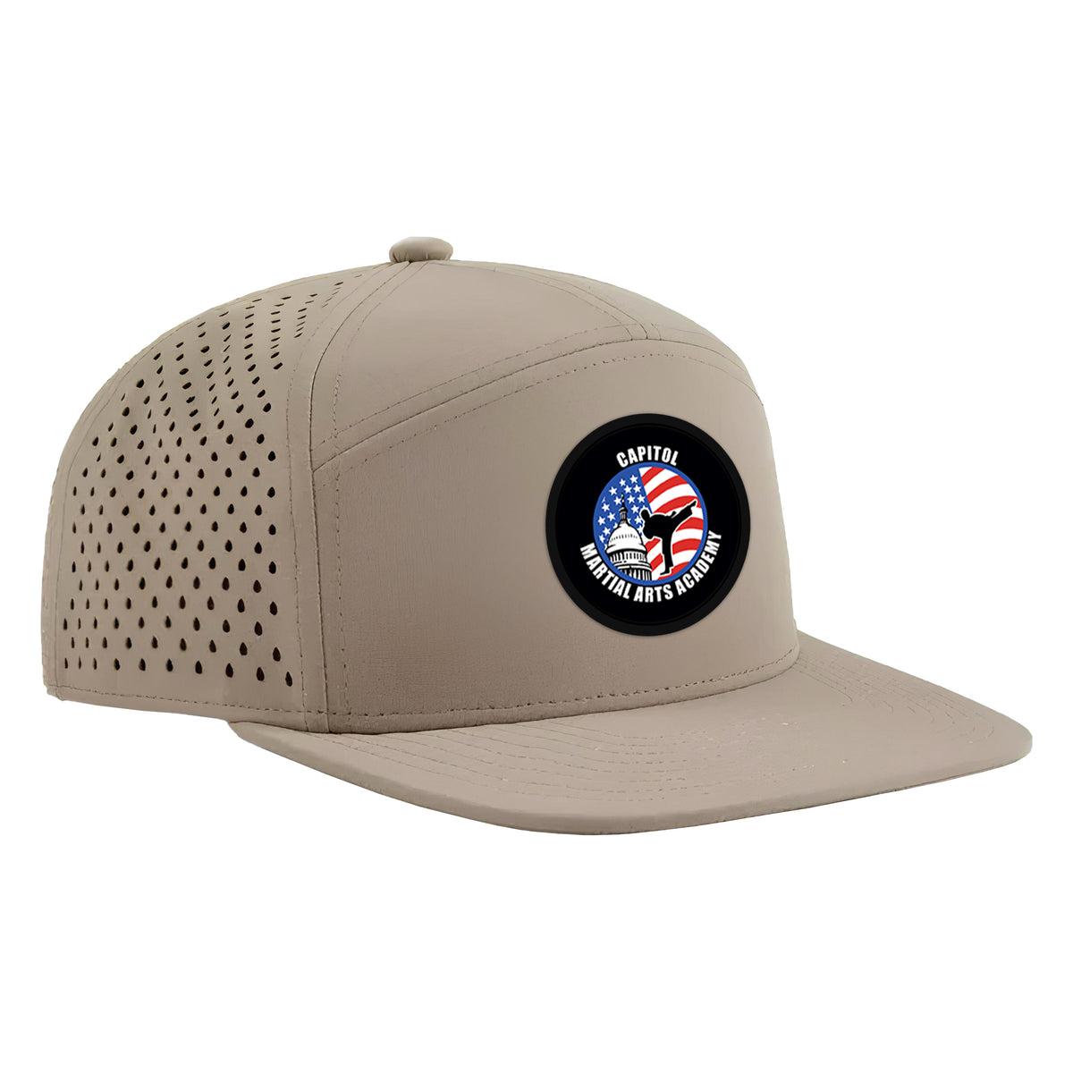 Capitol Martial Arts Academy Perforated Hats #8256 A