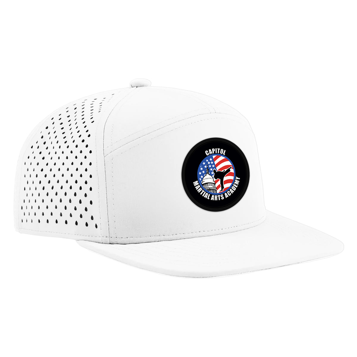 Capitol Martial Arts Academy Perforated Hats #8256 A