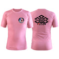Capitol Martial Arts Pink Custom Rash Guards Short Sleeve #8256 A