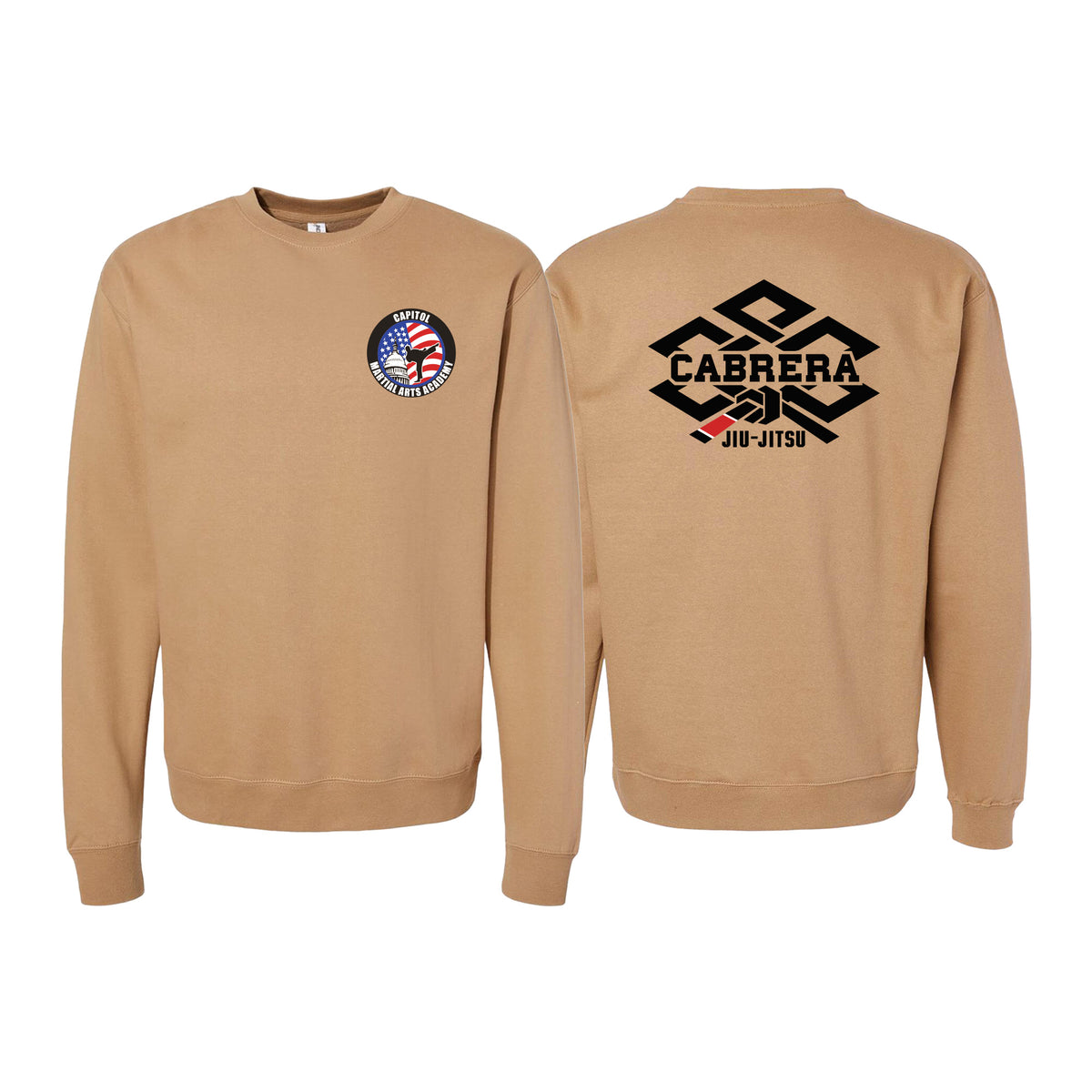 Capitol Martial Arts Academy Crewneck Sweatshirt #8256 A