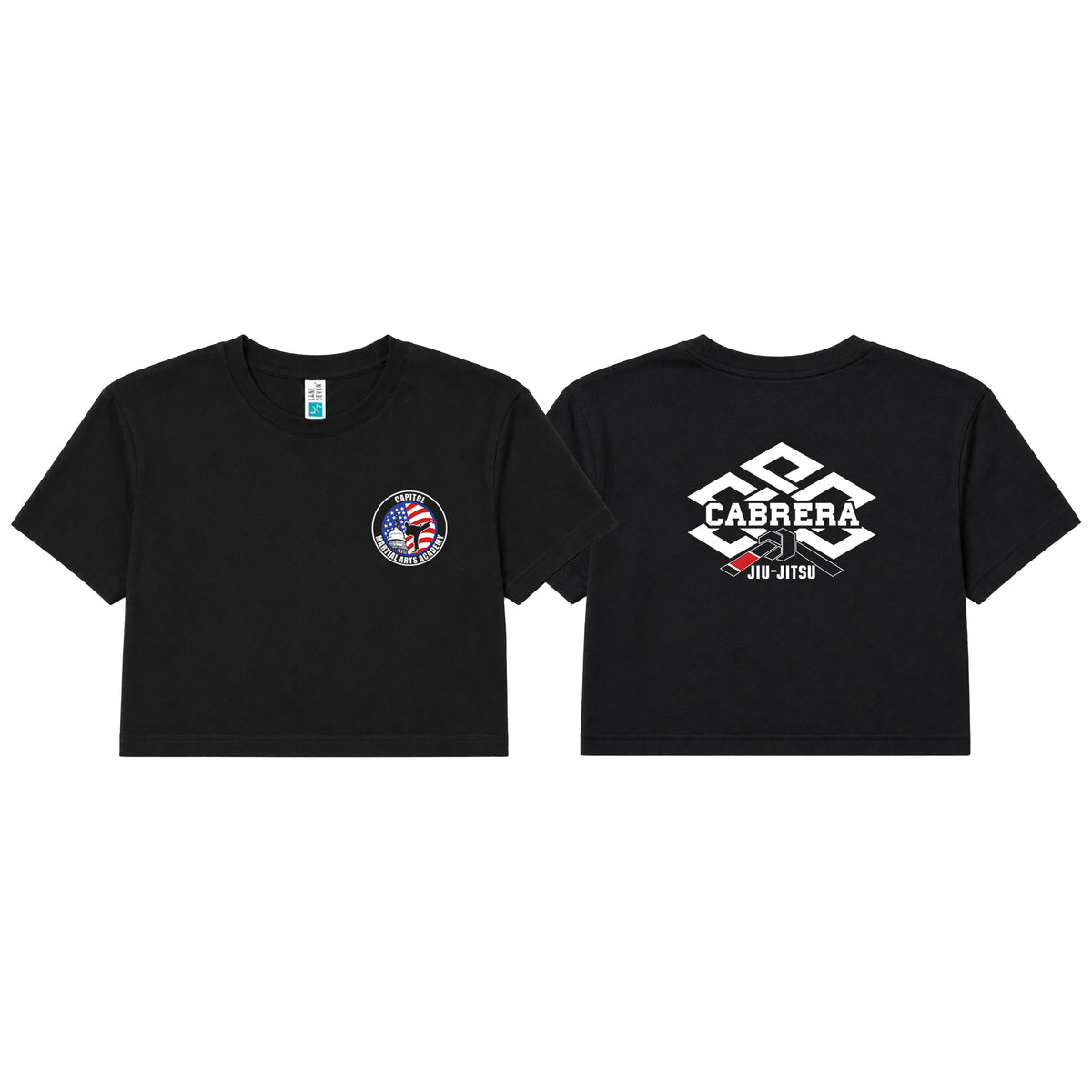 Capitol Martial Arts Women's Cropped Shirts #8256 A