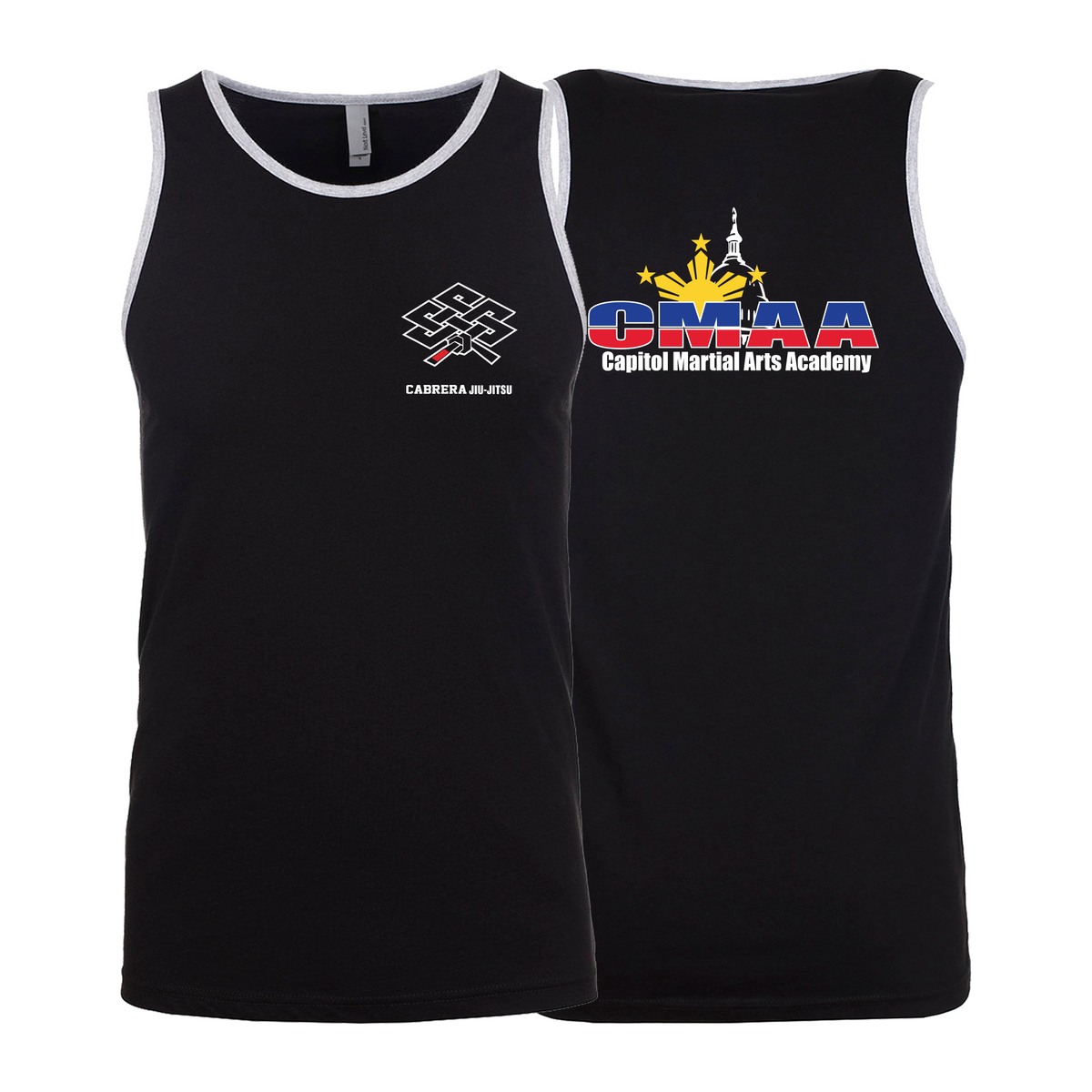 Capitol Martial Arts Next Level Tank Tops #8256 B