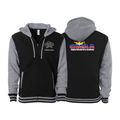 Capitol Martial Arts Varsity Zip-Up Hoodies #8256 B
