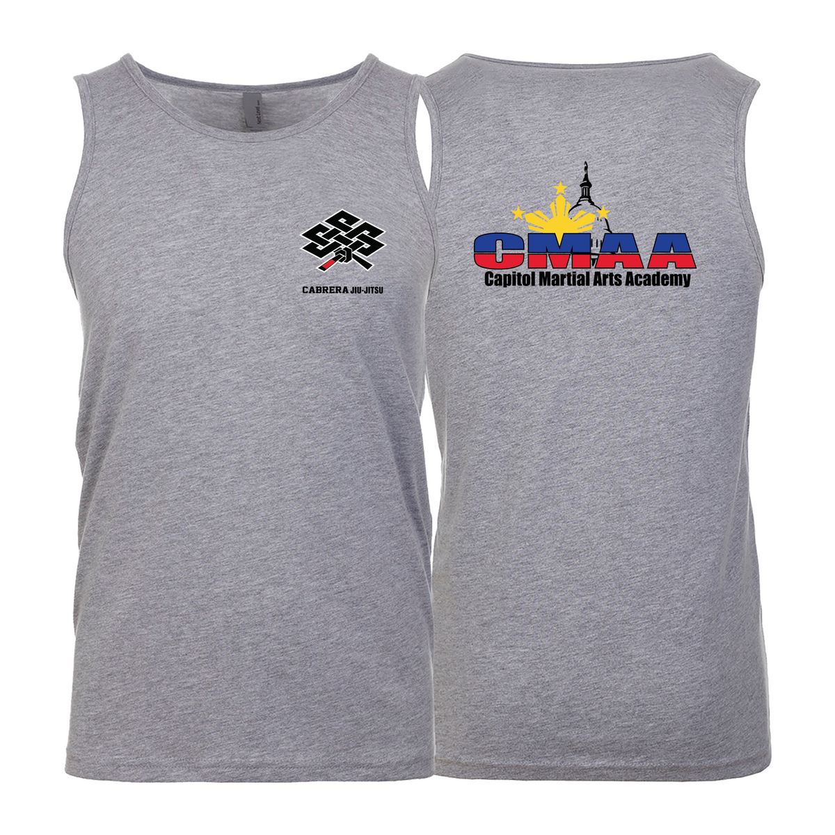 Capitol Martial Arts Next Level Tank Tops #8256 B