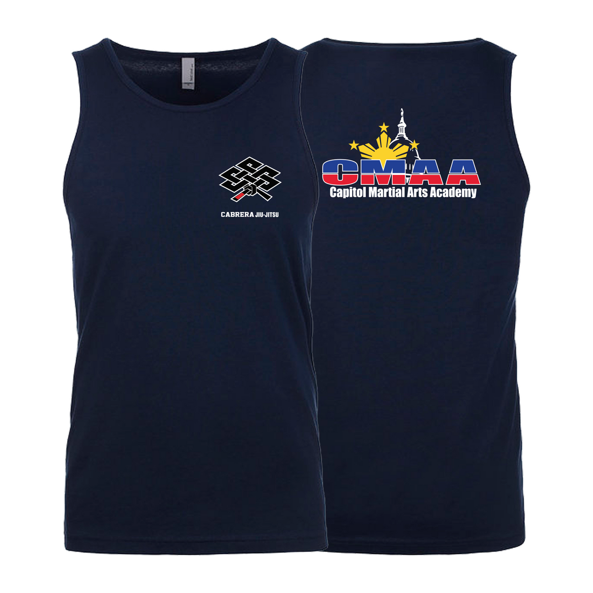Capitol Martial Arts Next Level Tank Tops #8256 B