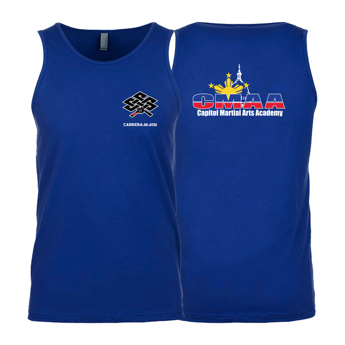 Capitol Martial Arts Next Level Tank Tops #8256 B