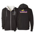 Capitol Martial Arts Sherpa Lined Zip-Up Hoodie #8256 B