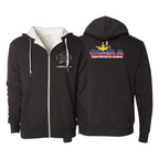 Capitol Martial Arts Sherpa Lined Zip-Up Hoodie #8256 B