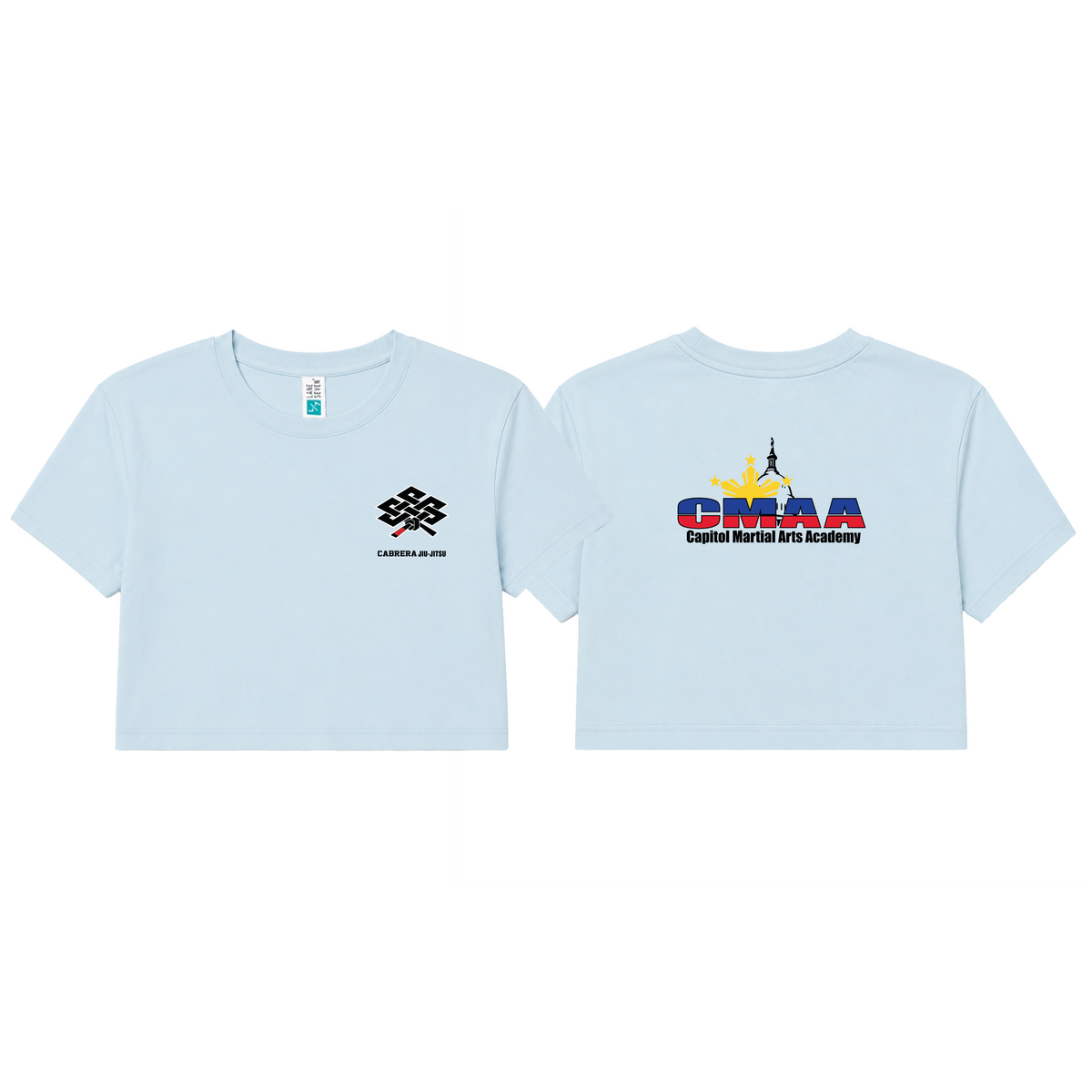 Capitol Martial Arts Women's Cropped Shirts #8256 B