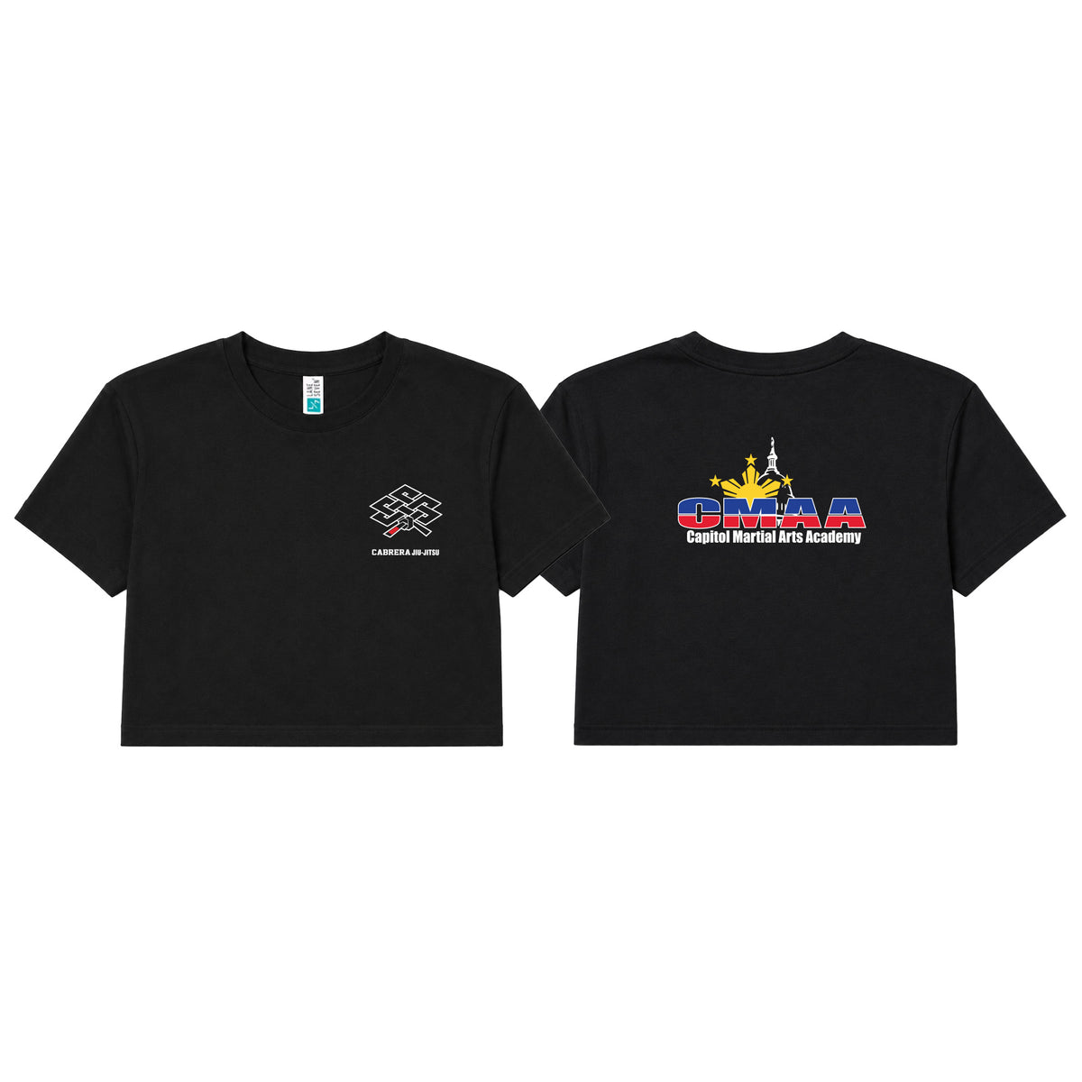 Capitol Martial Arts Women's Cropped Shirts #8256 B
