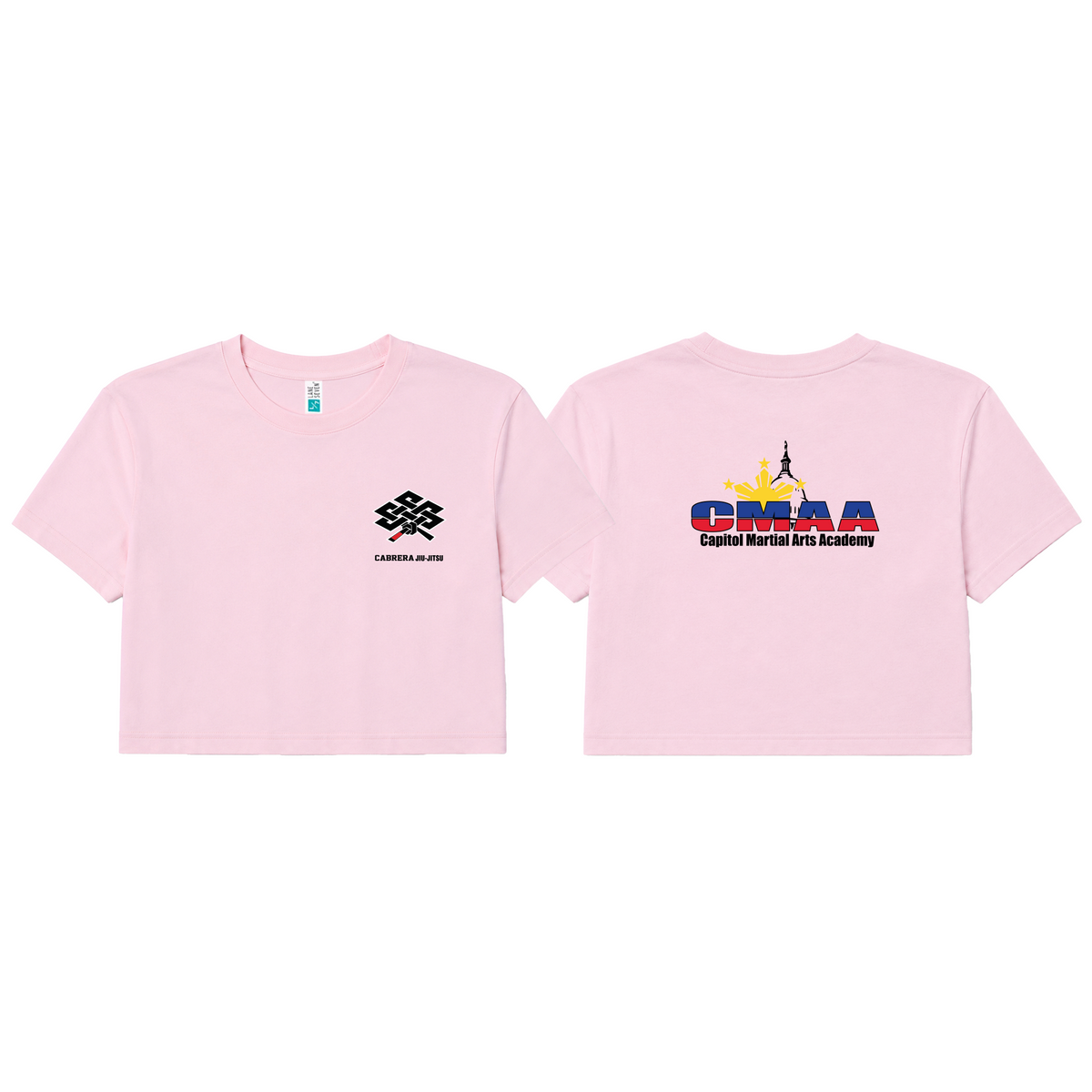 Capitol Martial Arts Women's Cropped Shirts #8256 B
