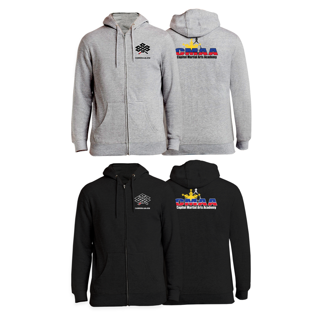 Capitol Martial Arts Zip-Up Hoodies #8256 B