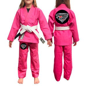 Pressure 580 Jiu-Jitsu Academy Kids Gi - Pink #1635 A