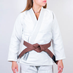 Pressure 580 Jiu-Jitsu Academy Women's Gi - White #1635 B
