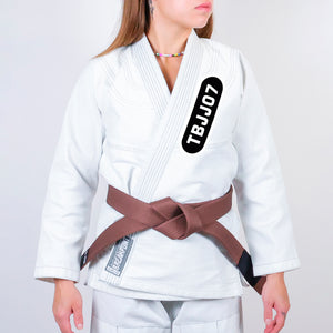 Triumph Brazilian Jiu-Jitsu Academy Women's Gi - White #1648 A