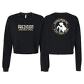 Precision Martial Arts Women's Cropped Crewneck Sweatshirt #8266 A