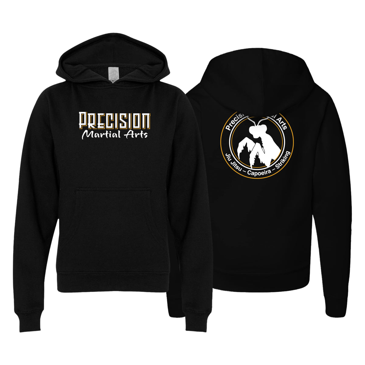 Precision Martial Arts Academy Sweater Kids Hoodie #8266 A