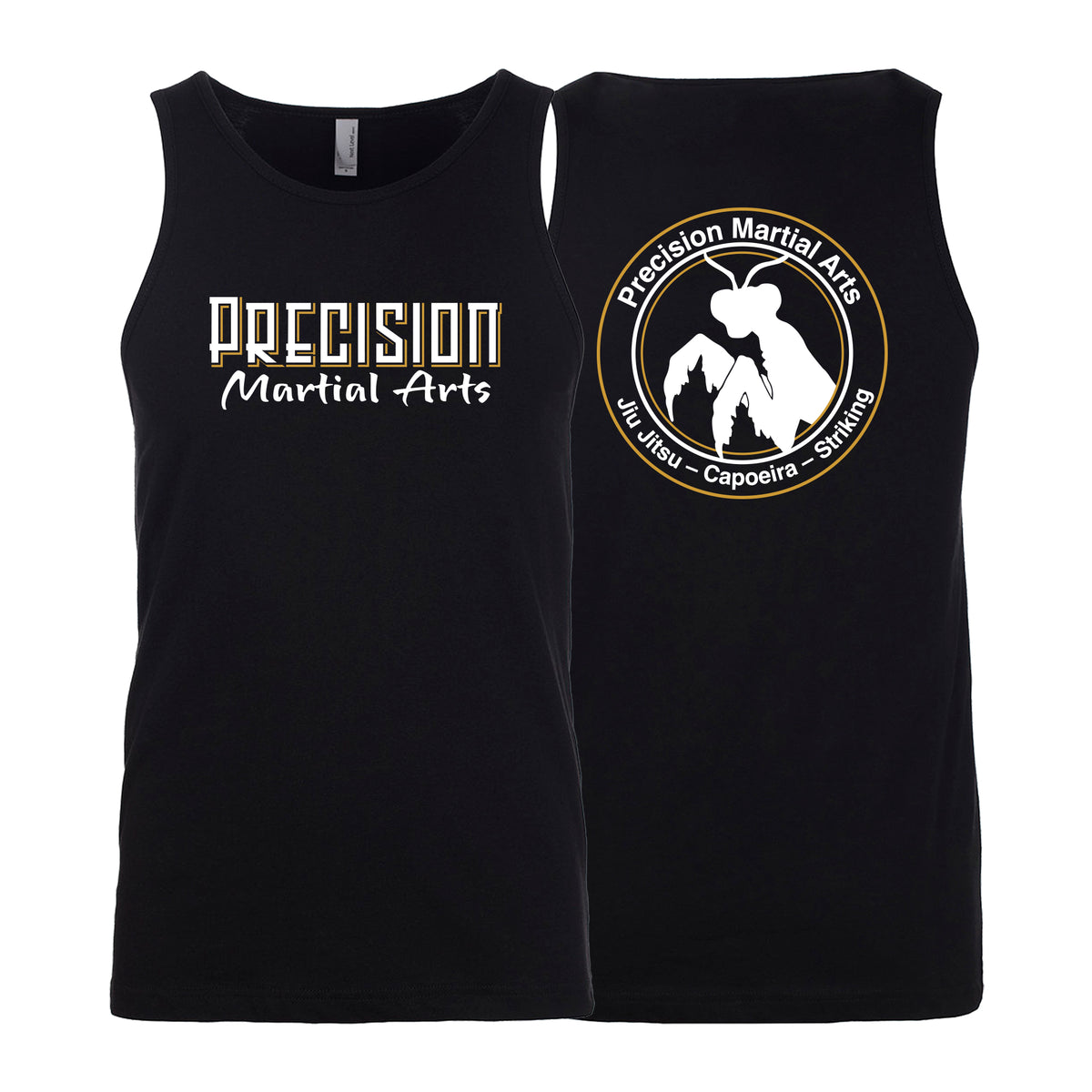 Precision Martial Arts Next Level Tank Tops #8266 A