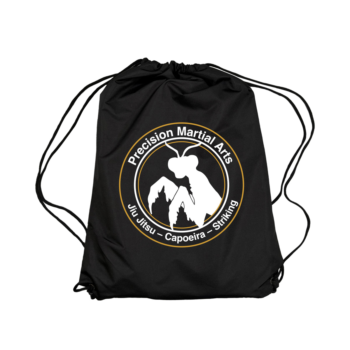 Precision Martial Arts Academy Drawstring Bags #8266 A