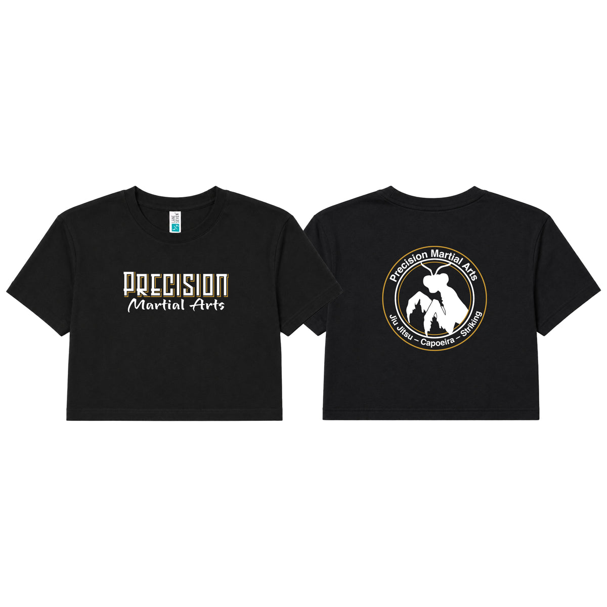 Precision Martial Arts Women's Cropped Shirts #8266 A
