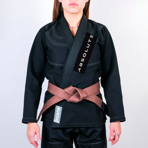 Absolute Grappling Academy Women's Gi - Black #1668 A