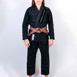 Absolute Grappling Academy Women's Gi - Black #1668 A