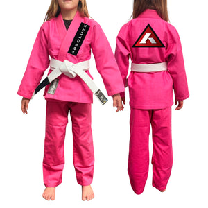 Absolute Grappling Academy Kids Gi - Pink #1668 A