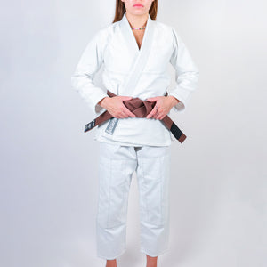 Garth Taylor Jiu-Jitsu and Martial Arts Academy Women's Gi - White #1672 A