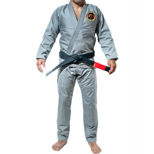 Grizzley Den Jiu-Jitsu Academy Adults Gi - Gray #1676 A