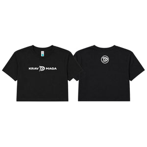 Krav Maga Detroit Women's Cropped Shirts #8152 F